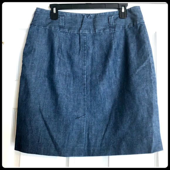 Elle Chambray Denim Skirt - Picture 2 of 7
